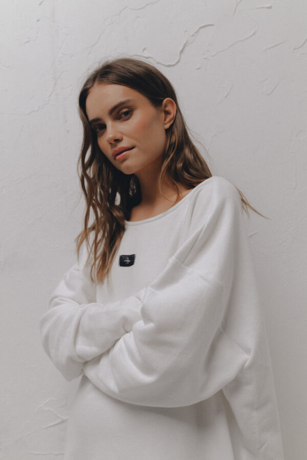 ELLISE Hoodie Cream - Image 8